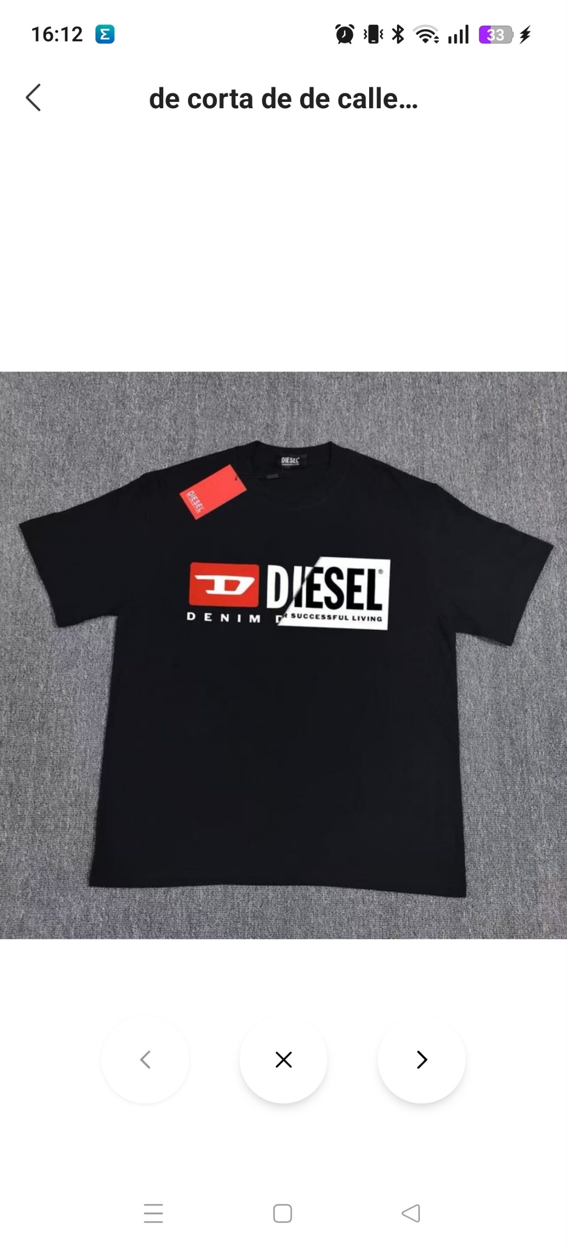 Camiseta Diesel 14.29€‼ ✨