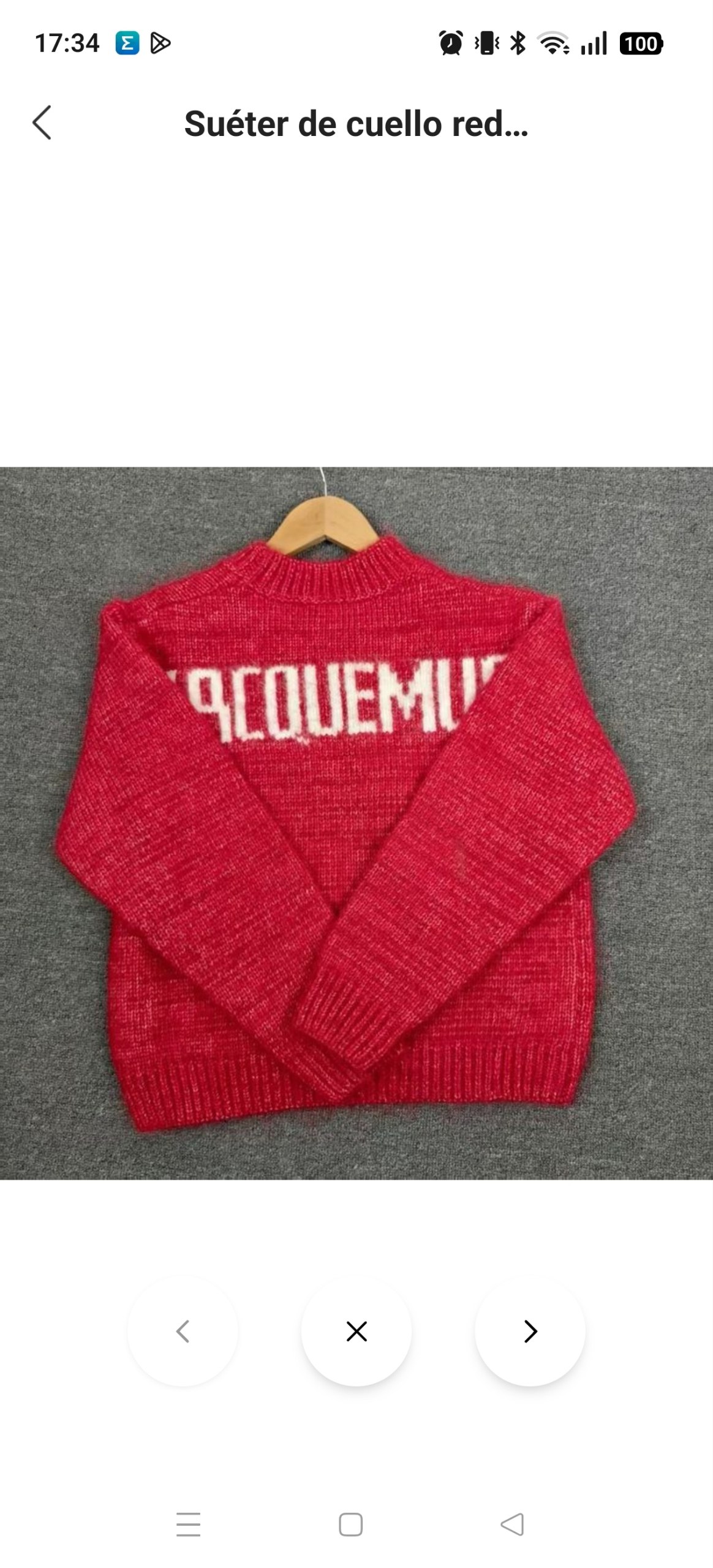 Suéter Jacquemus 21.66€‼ ✨