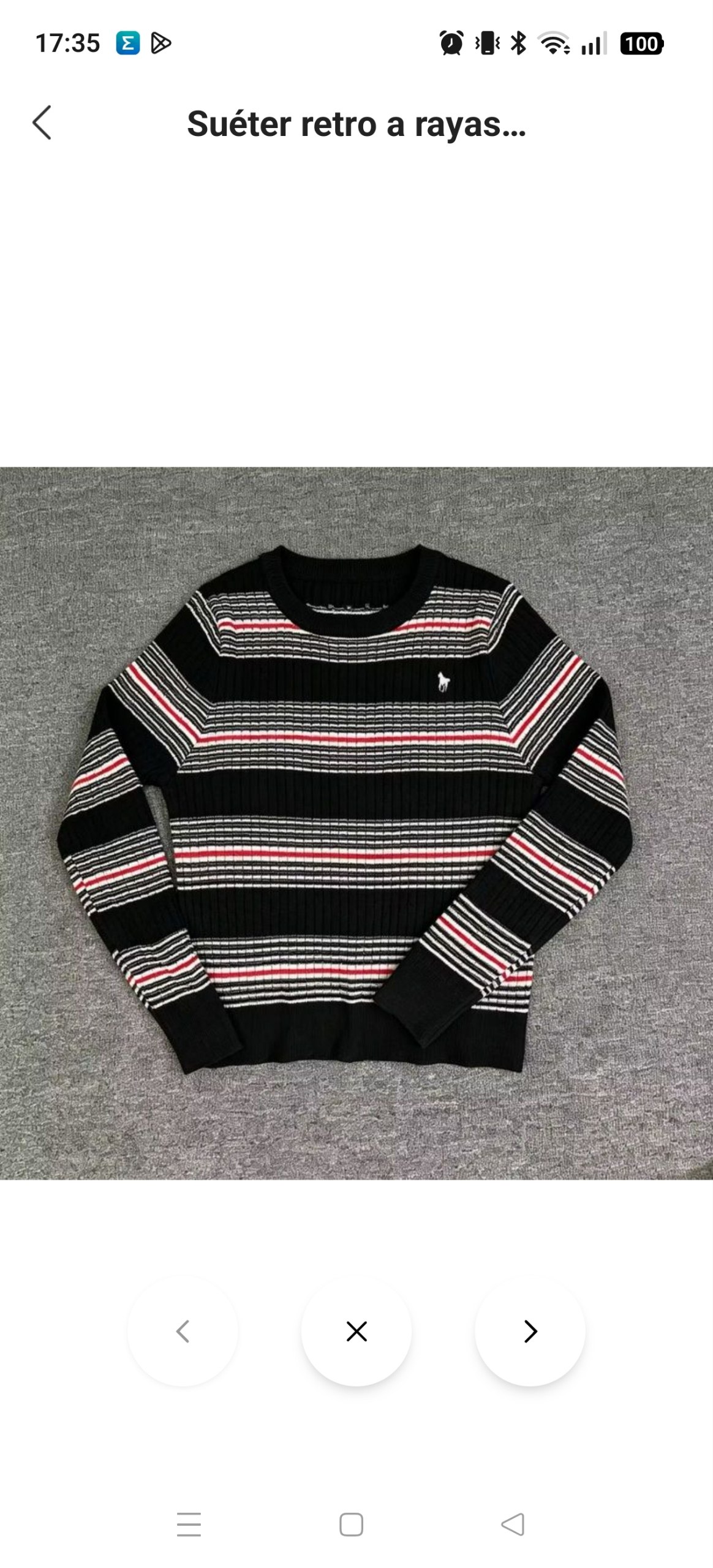 Suéter Ralph Lauren talla uníca ✨