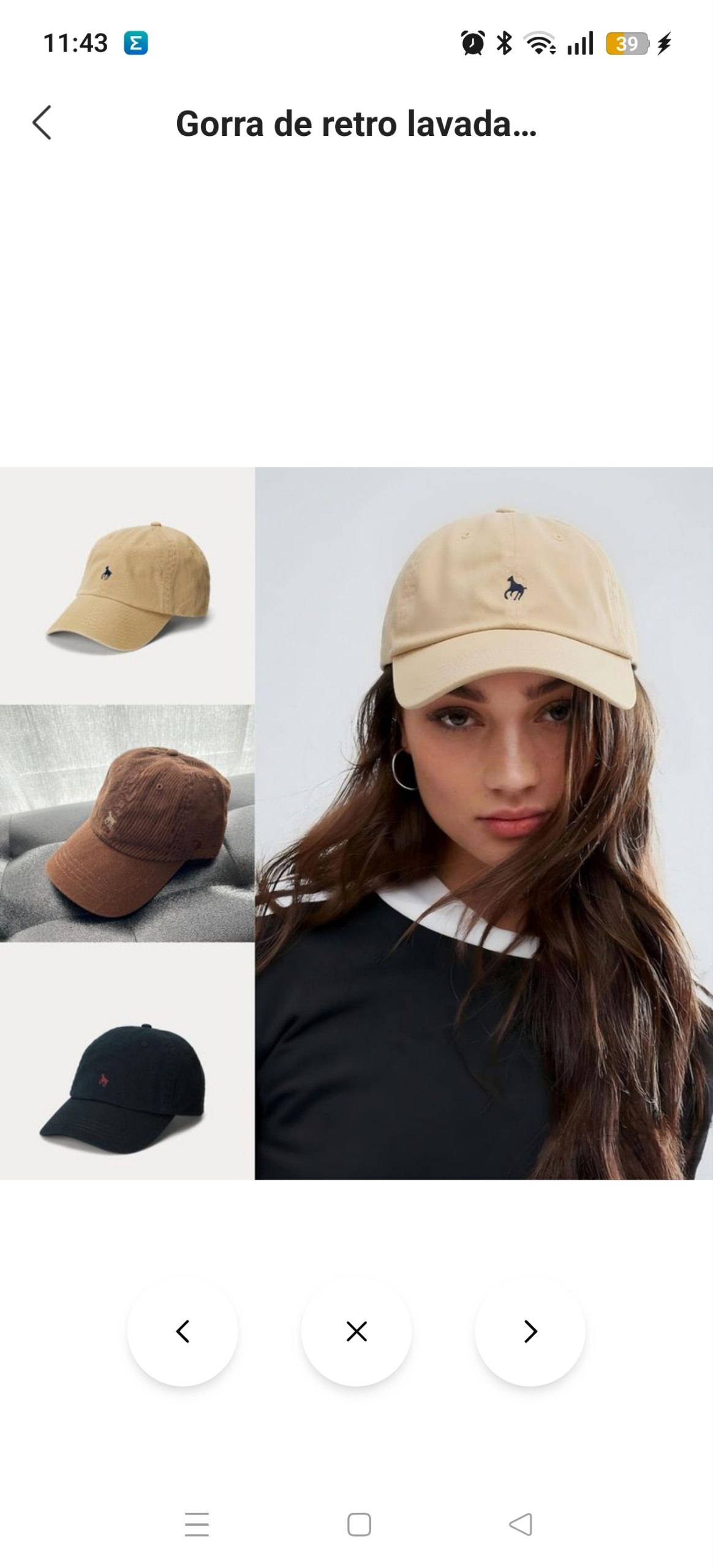 Gorra Ralph Lauren ✨