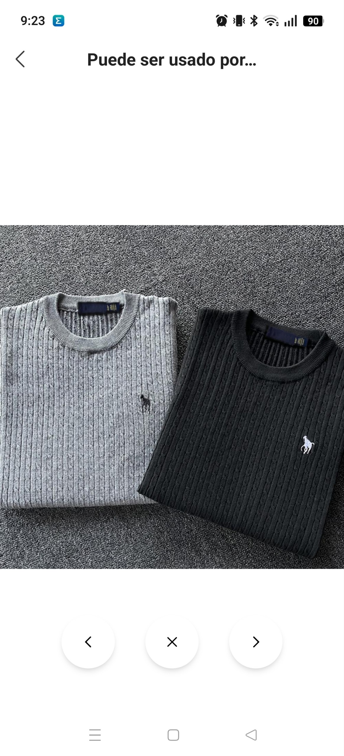 Suéter manga corta Ralph Lauren ✨