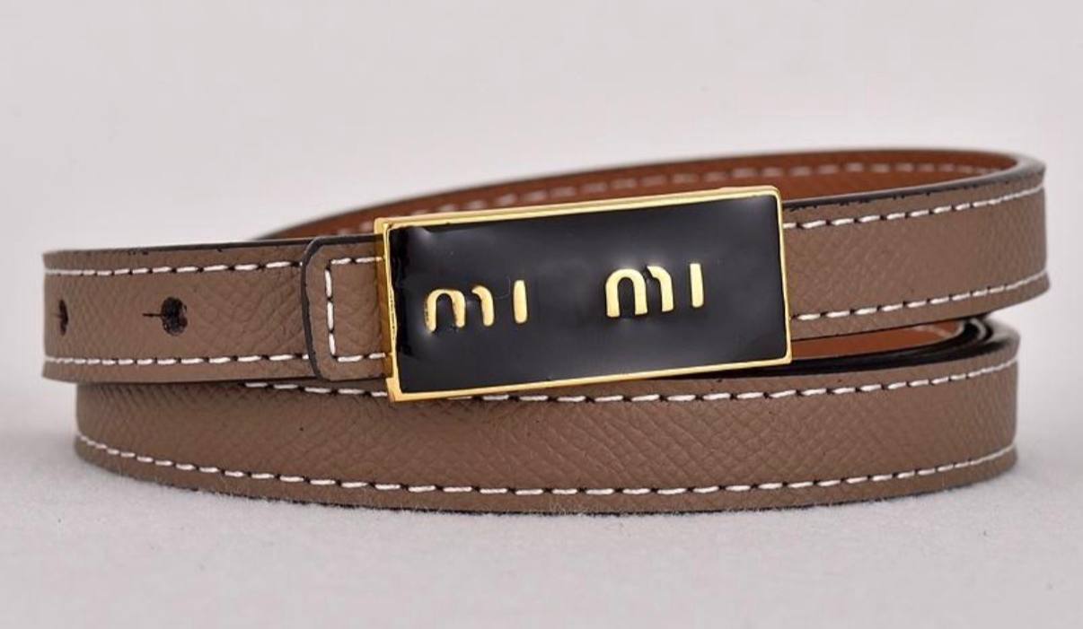 Cinturón MIU M , varios colores ✨
