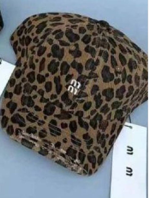 Gorra MIU M animal print ✨