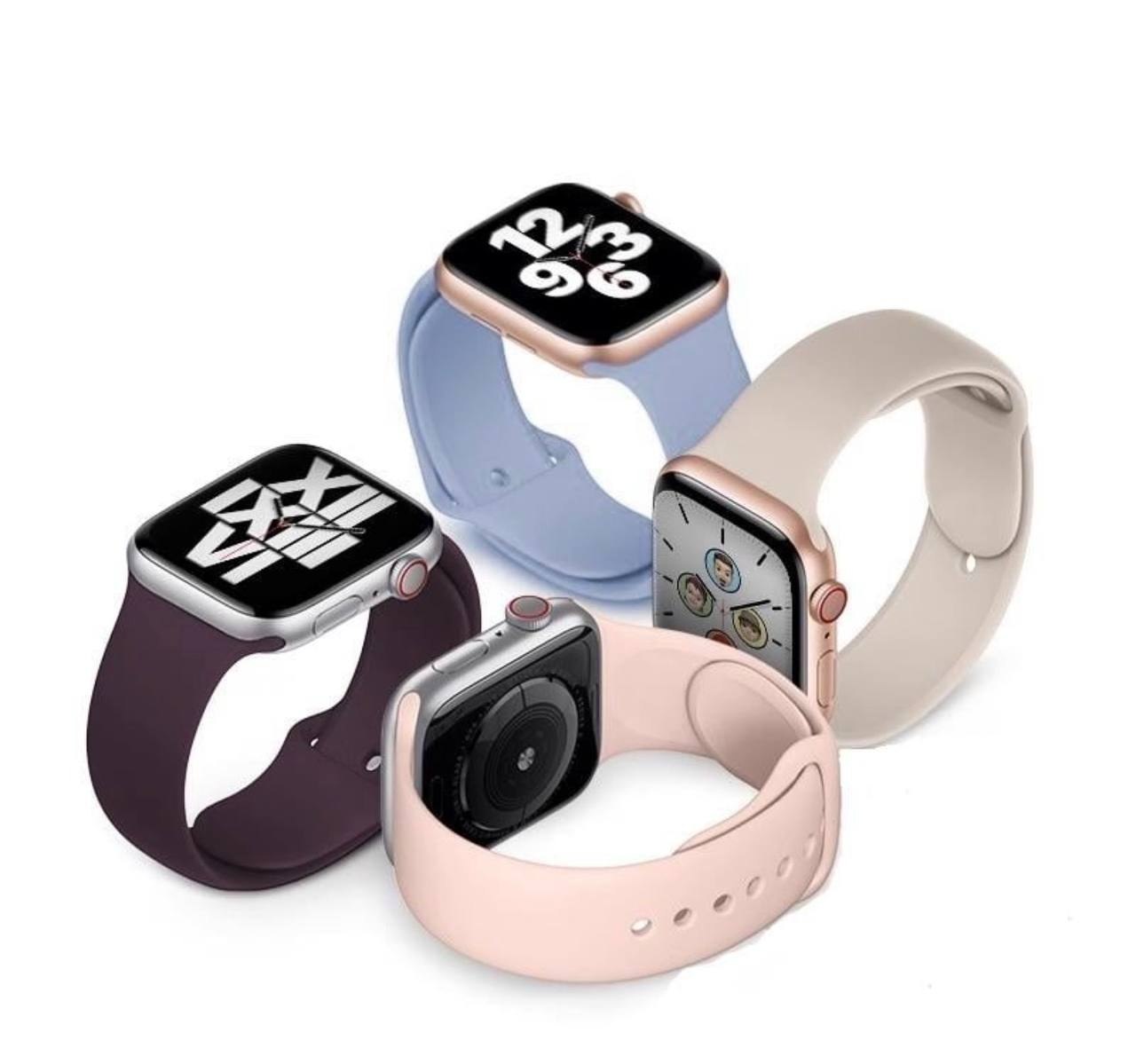 Apple Watch (BRACELETS en silicone) ✨