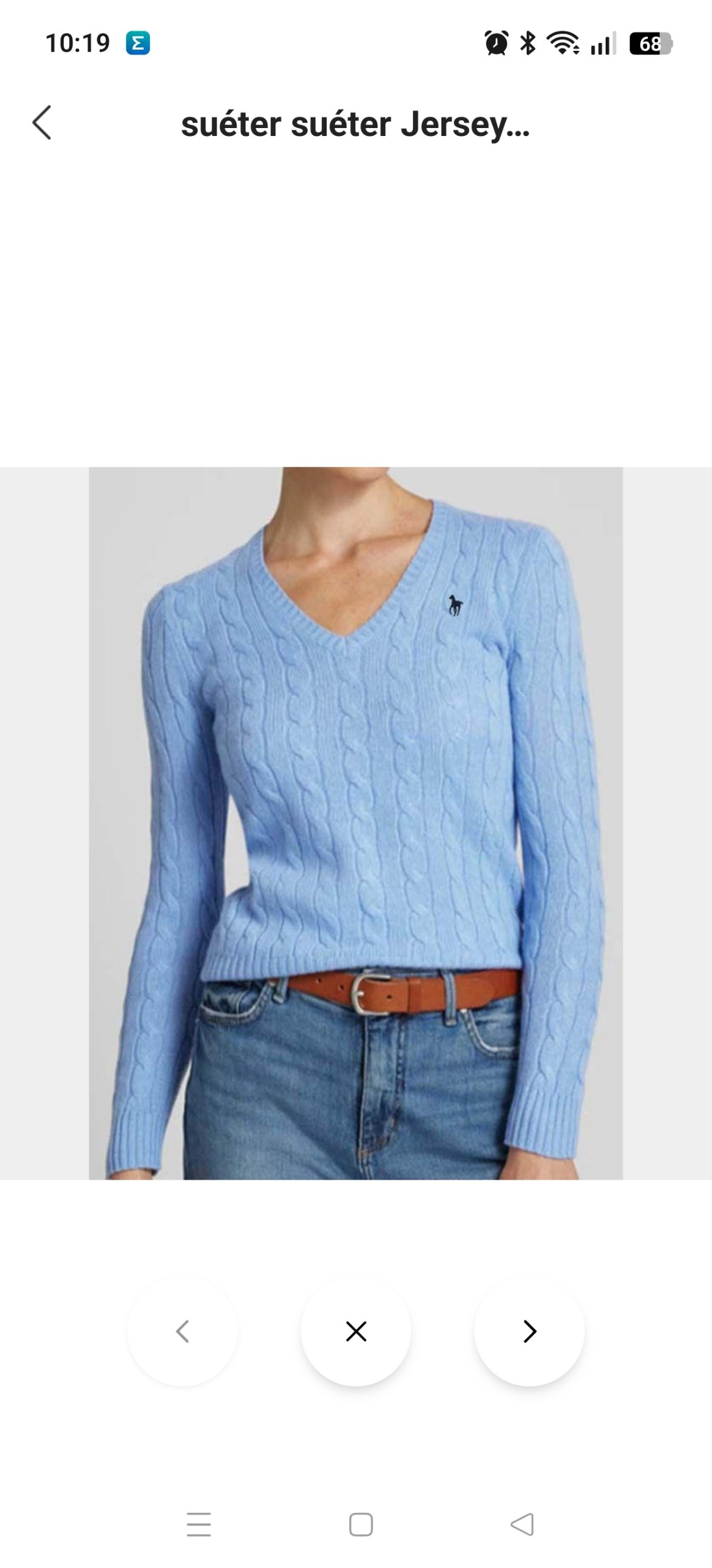 Suéter Ralph Lauren (mejor precio) ✨