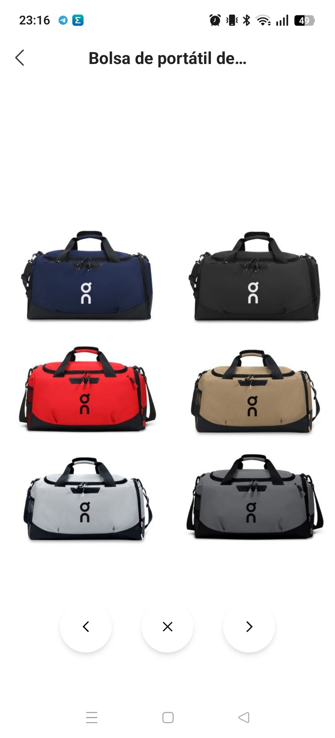 Bolsa deporte On 23.25€‼ ✨