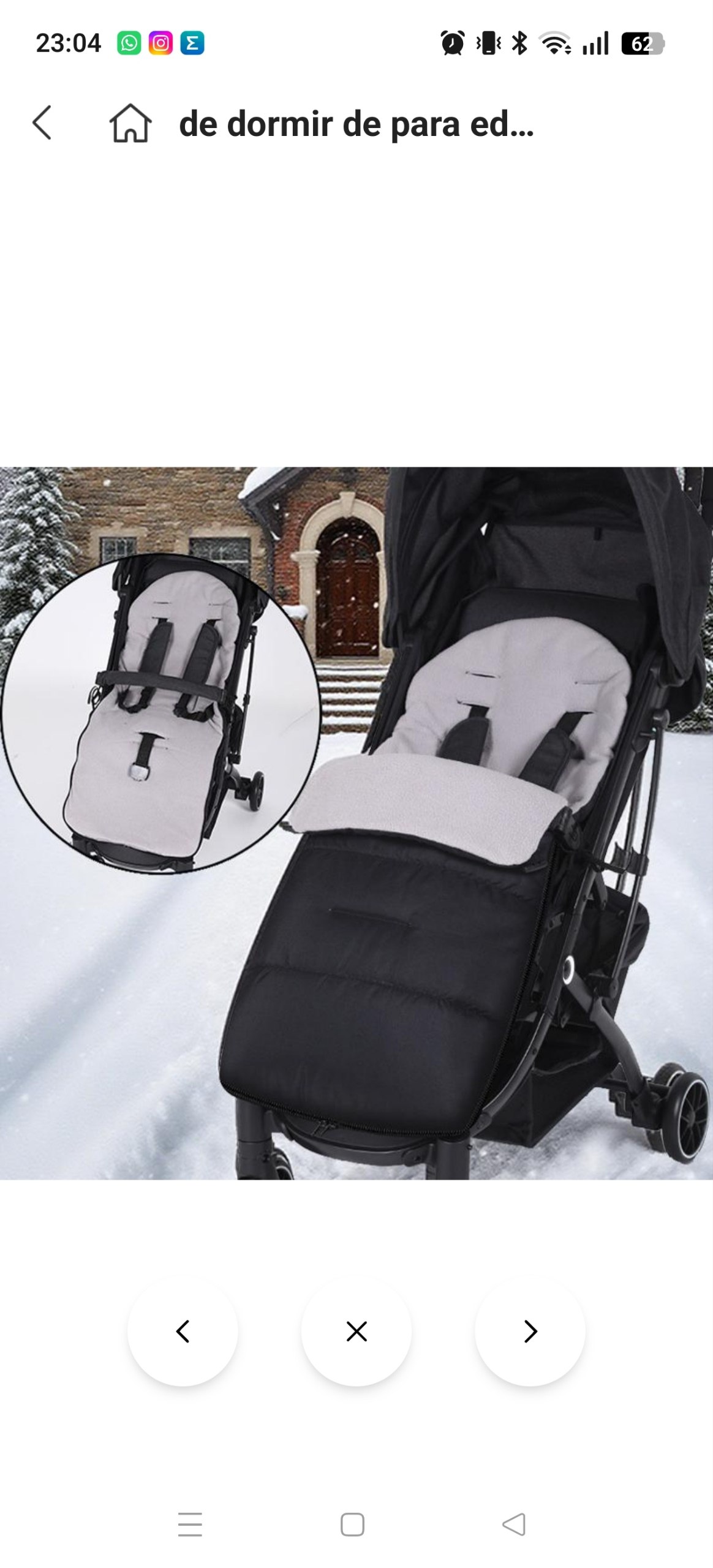Saco para silla bebé casual 19.63€‼ ✨