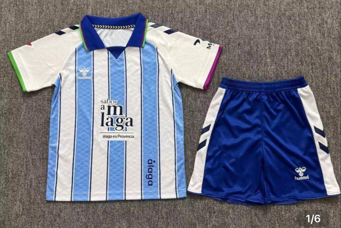 Equipación Málaga niños ✨
