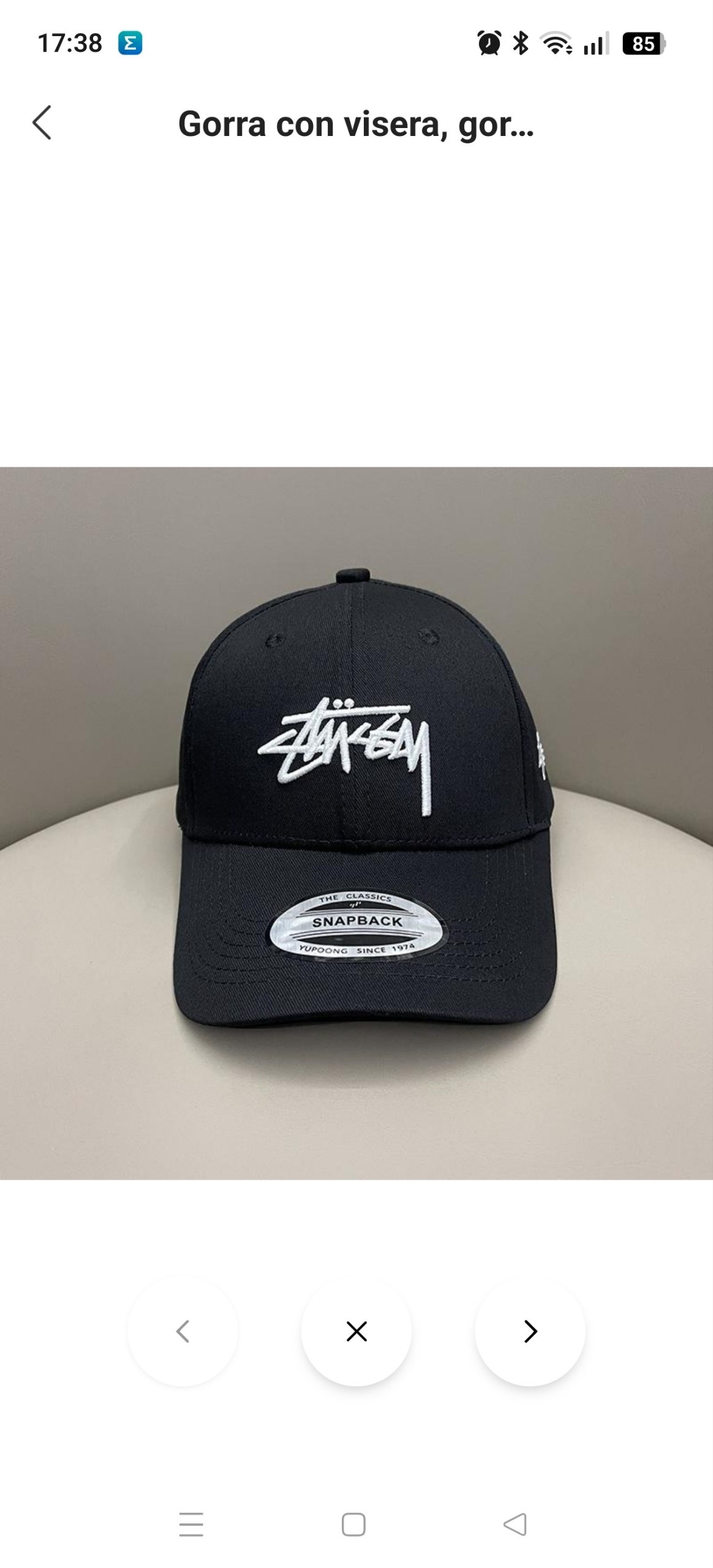 Gorra Stussy 11.82€‼ ✨