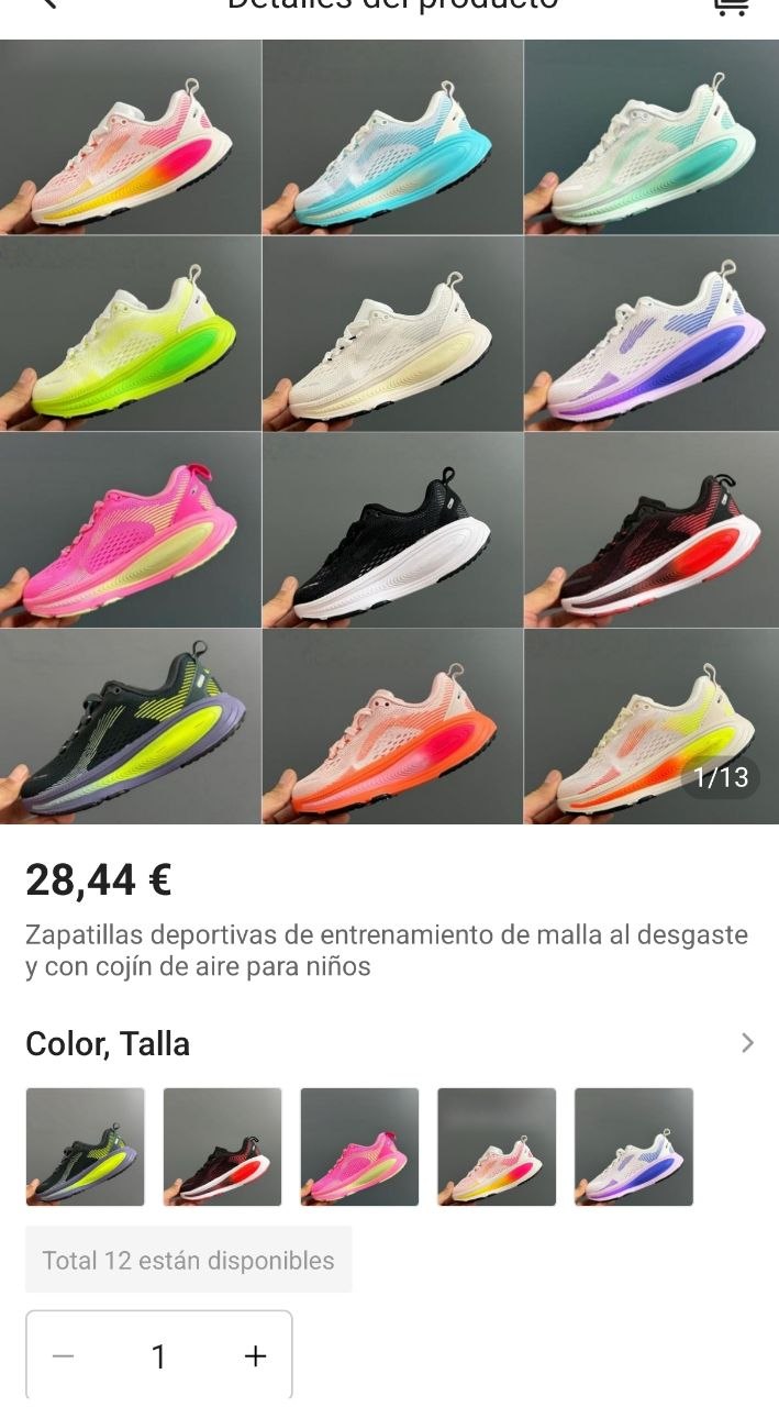 Nike Vomero 18 niños ✨