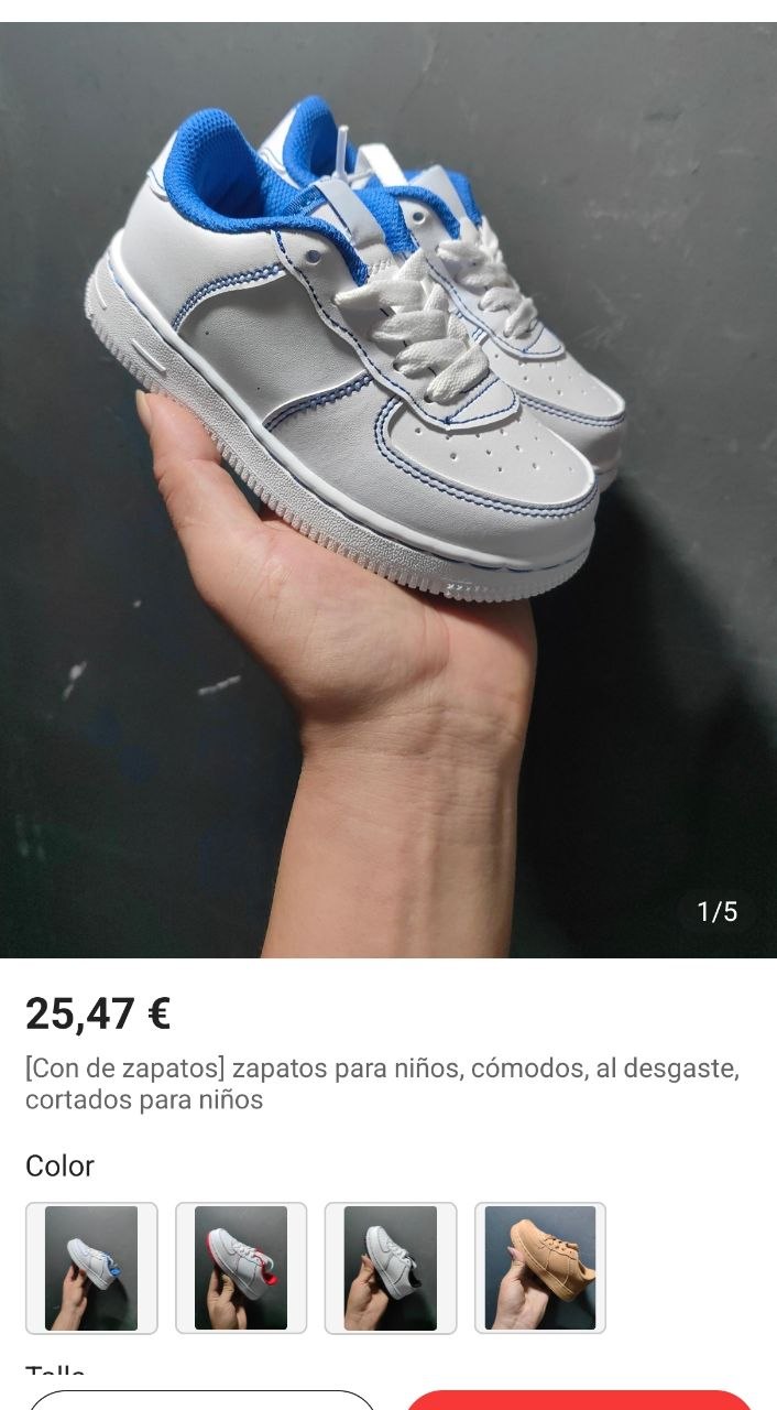 Nike Air Force 1 niños ✨