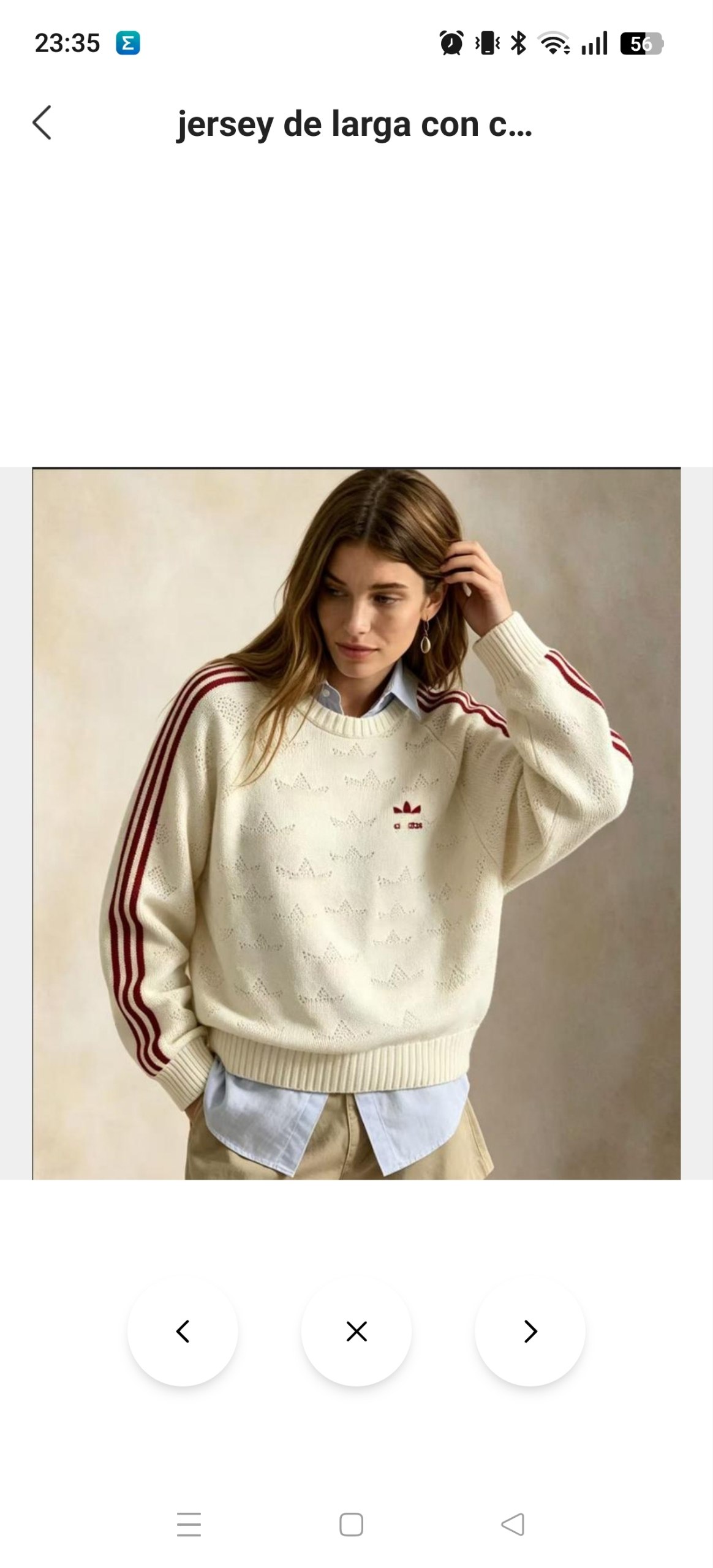 Suéter Adidas 19.14€‼ ✨
