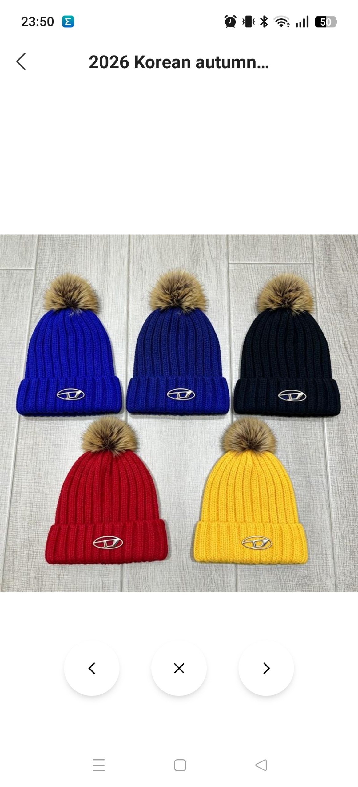 Gorro lana Diesel 8.66€‼ ✨