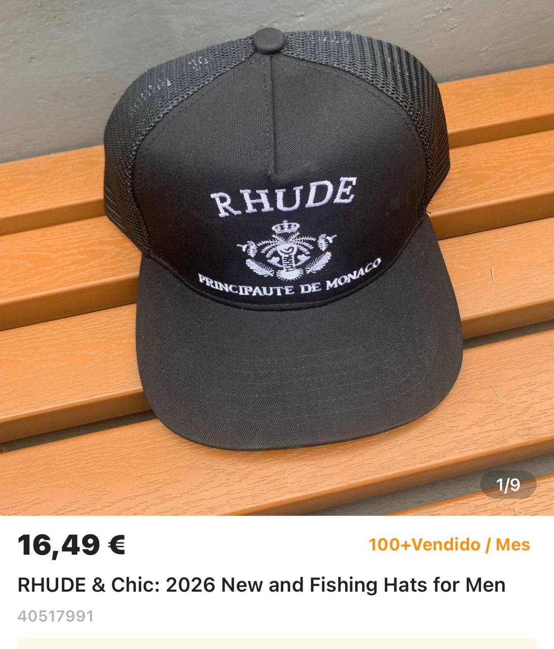 Gorra RHUDE ✨