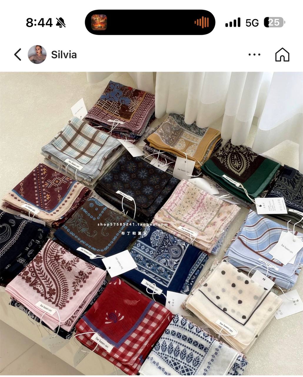 Pañuelos muchos colores y estampados https://c.onlyaff.app/ce0ZXz