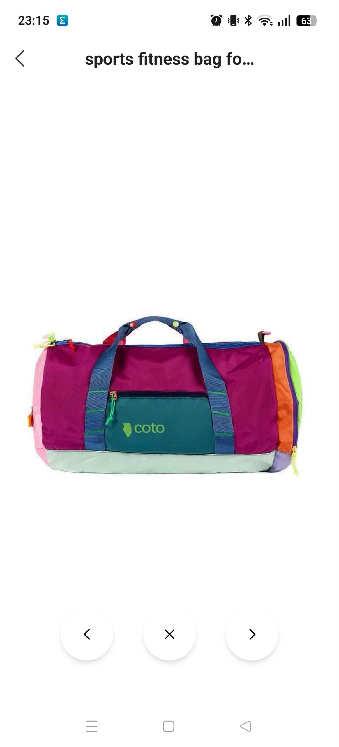 Bolsa deporte Cotopaxi 17.96€‼ ✨