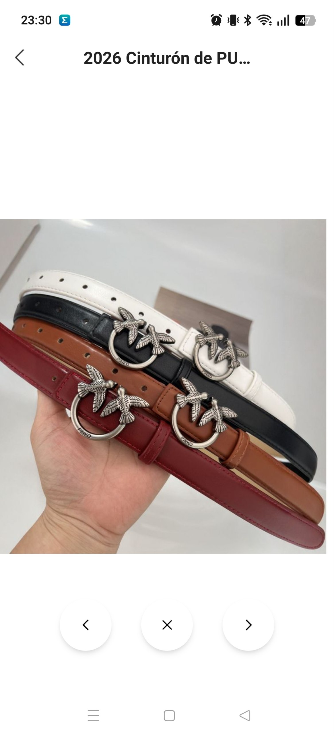 Cinturón Pinko ✨💫. 7€ ✨