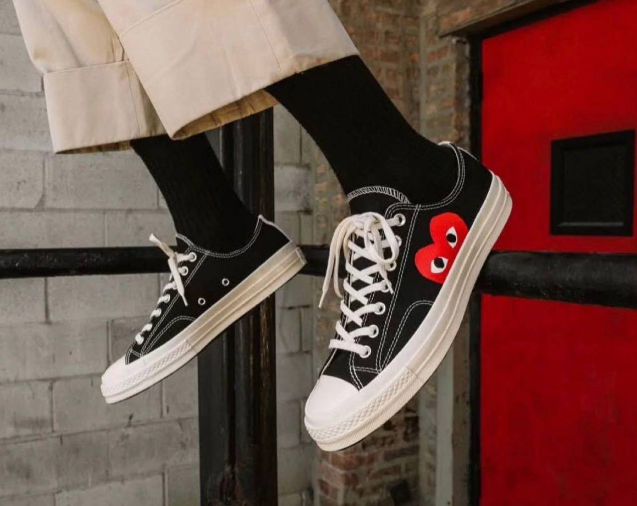 Converse x Comme des Garçon 🆕 ✨