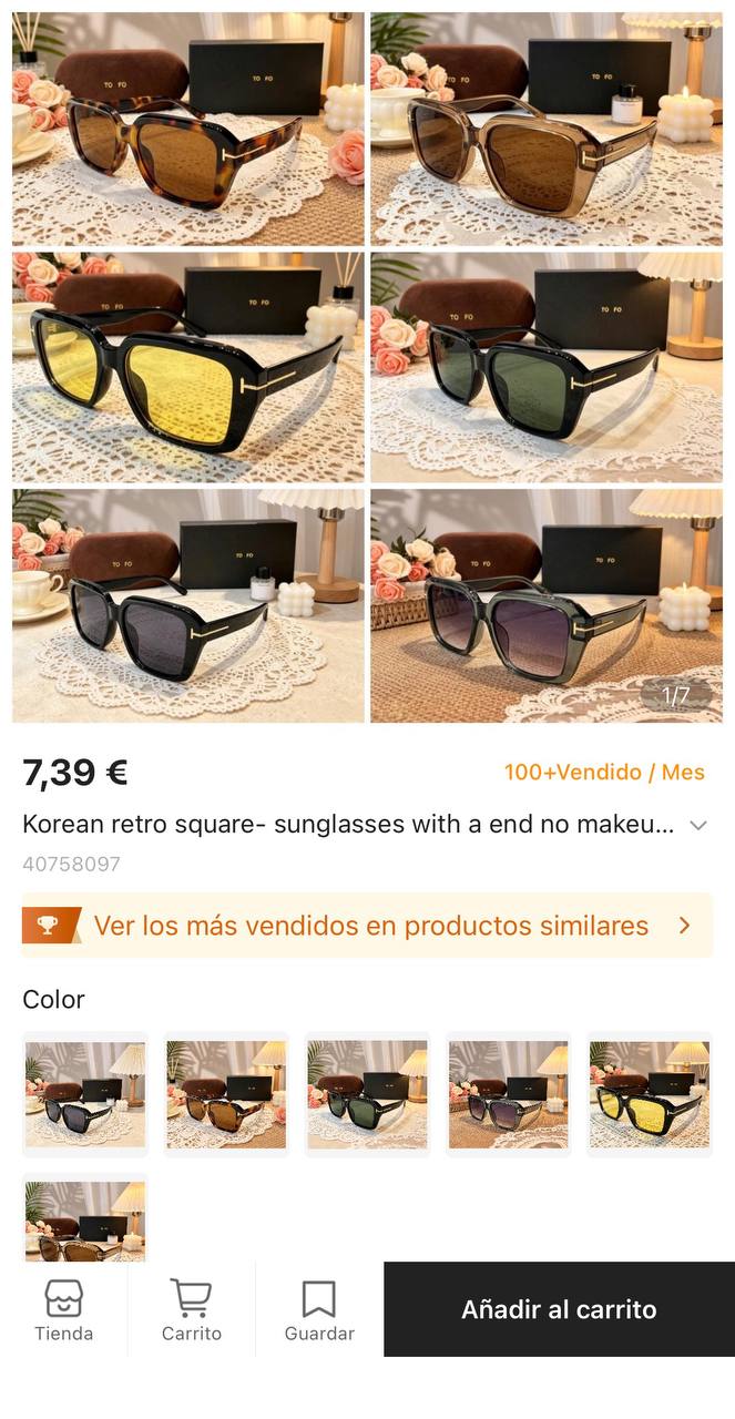 GANAS TOM FORD 👓 ✨