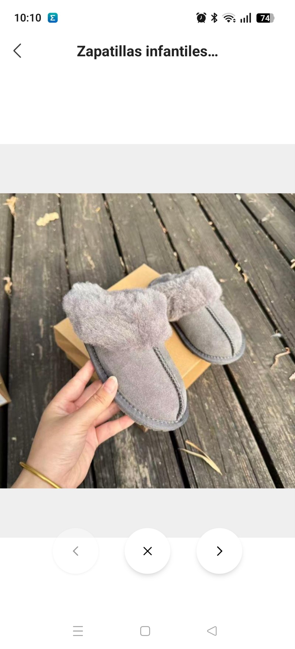 Pantuflas niños Ugg 20.33€‼ ✨