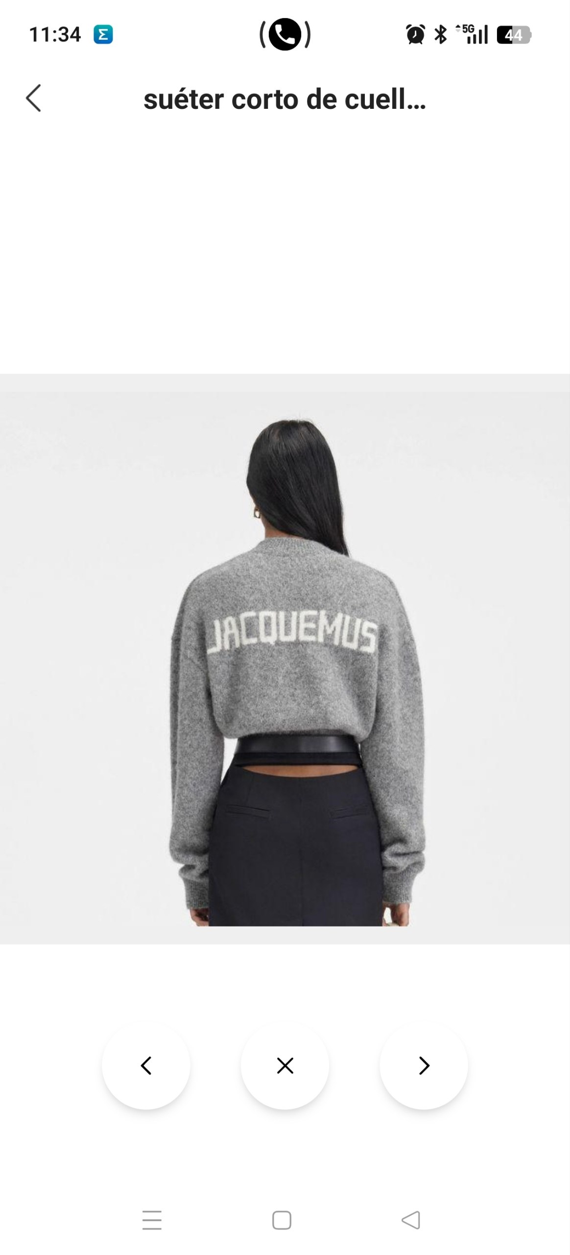 Suéter Jacquemus 17.06€‼ ✨