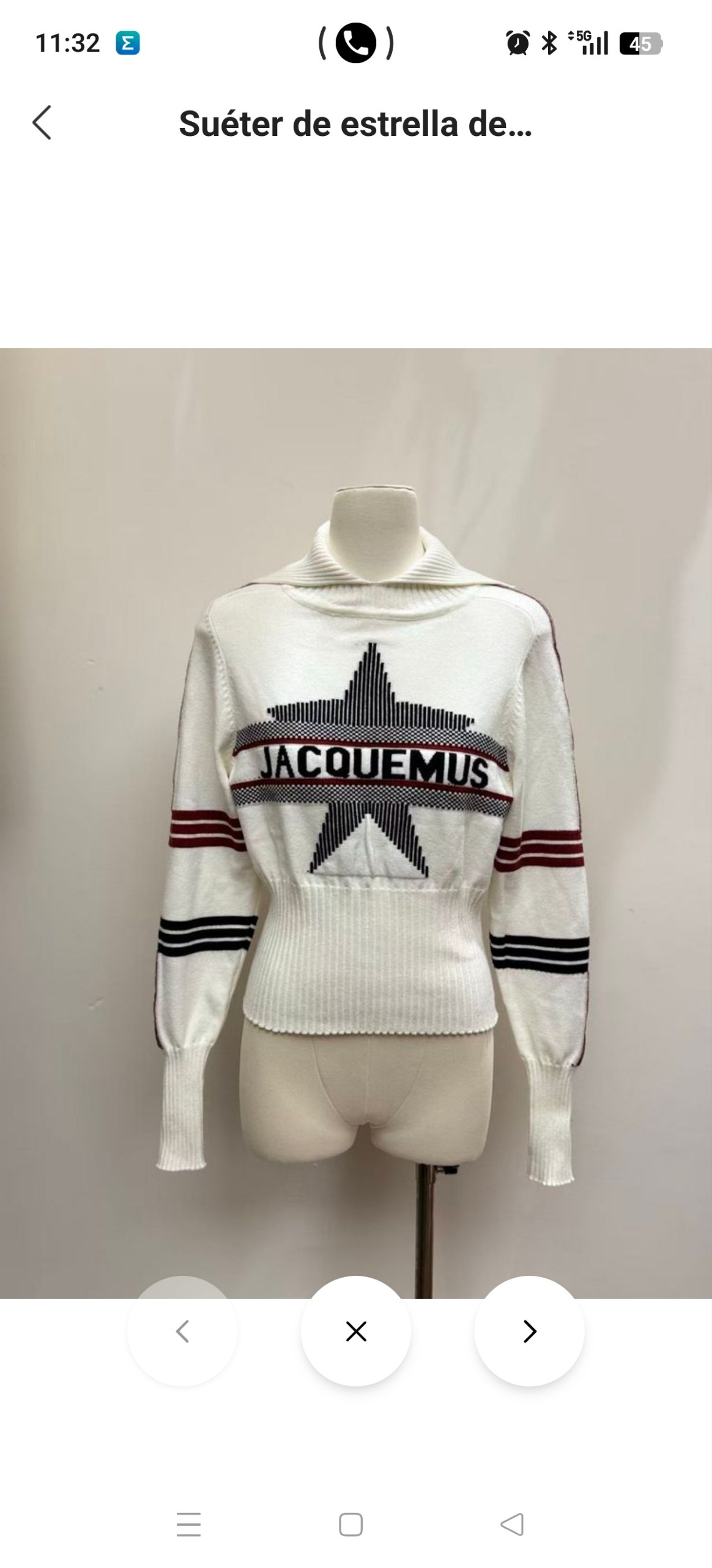 Suéter Jacquemus 20.32€‼ ✨