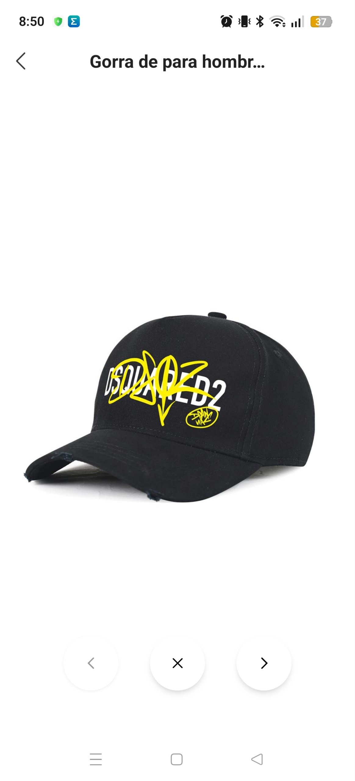 Gorra Dsquared 10.74€‼ ✨
