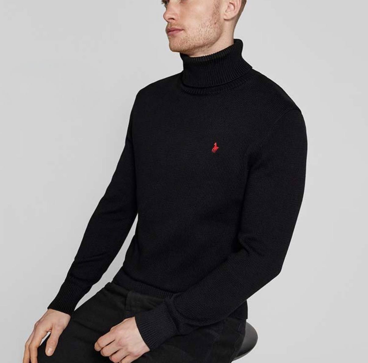 SUÉTER CUELLO VUELTO RALPH LAUREN ✨
