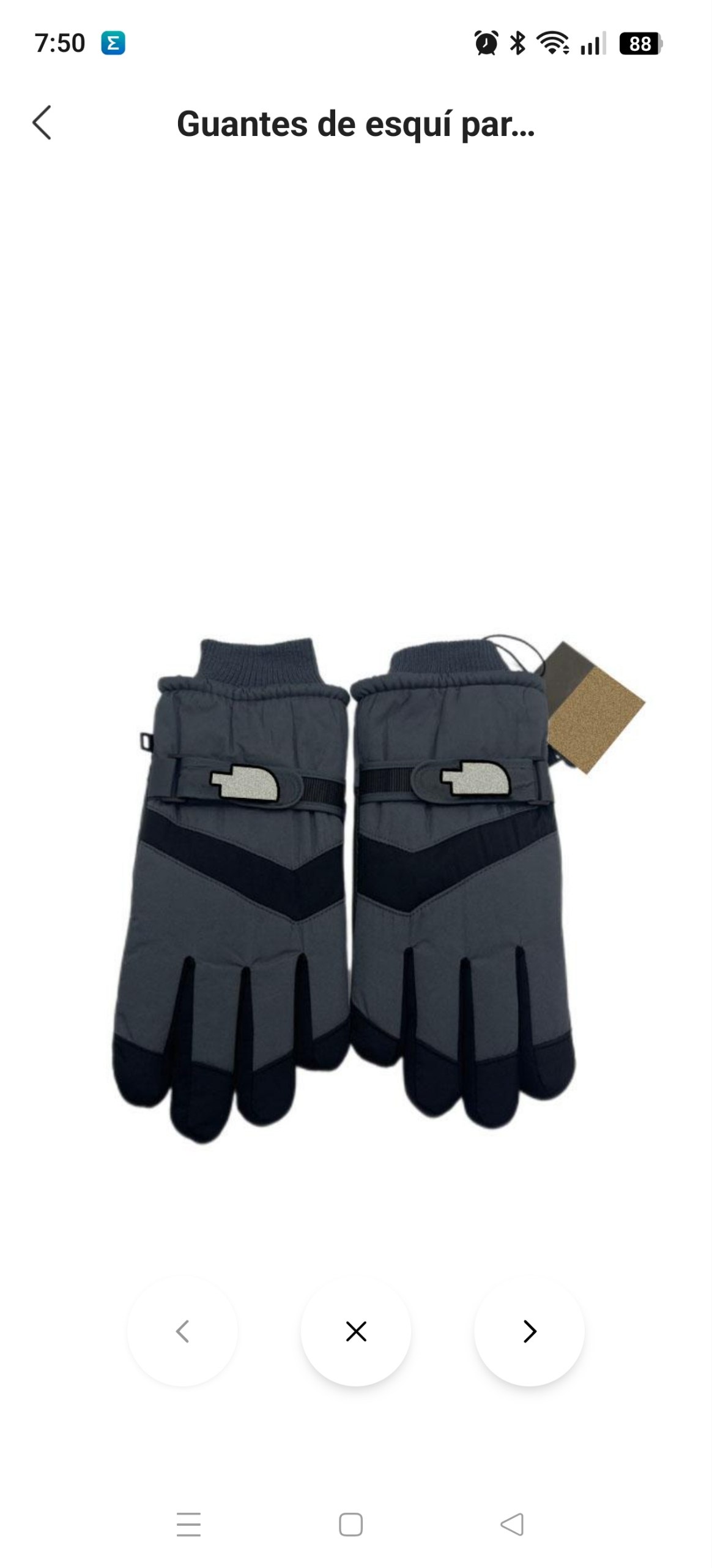 Guantes Ski Táctiles The North Face 14.88€‼ ✨