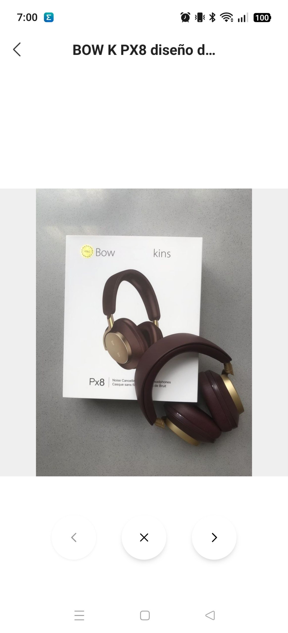 Auriculares Bowers & Wilkins ✨