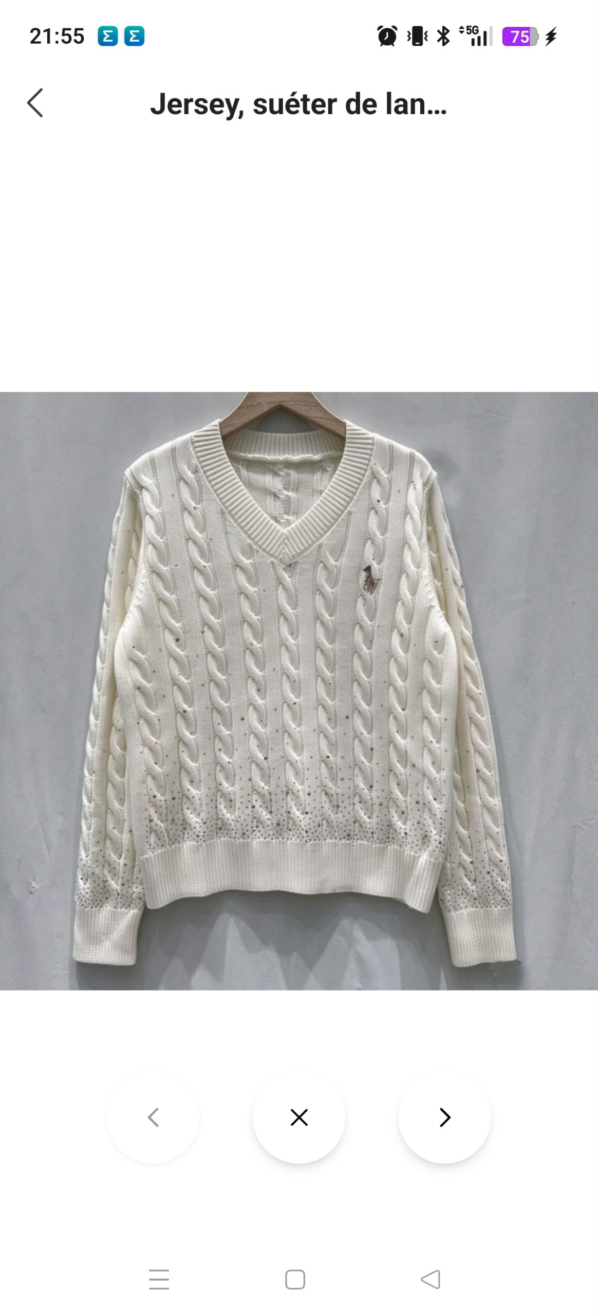 Suéter Ralph Lauren 33.90€‼ ✨