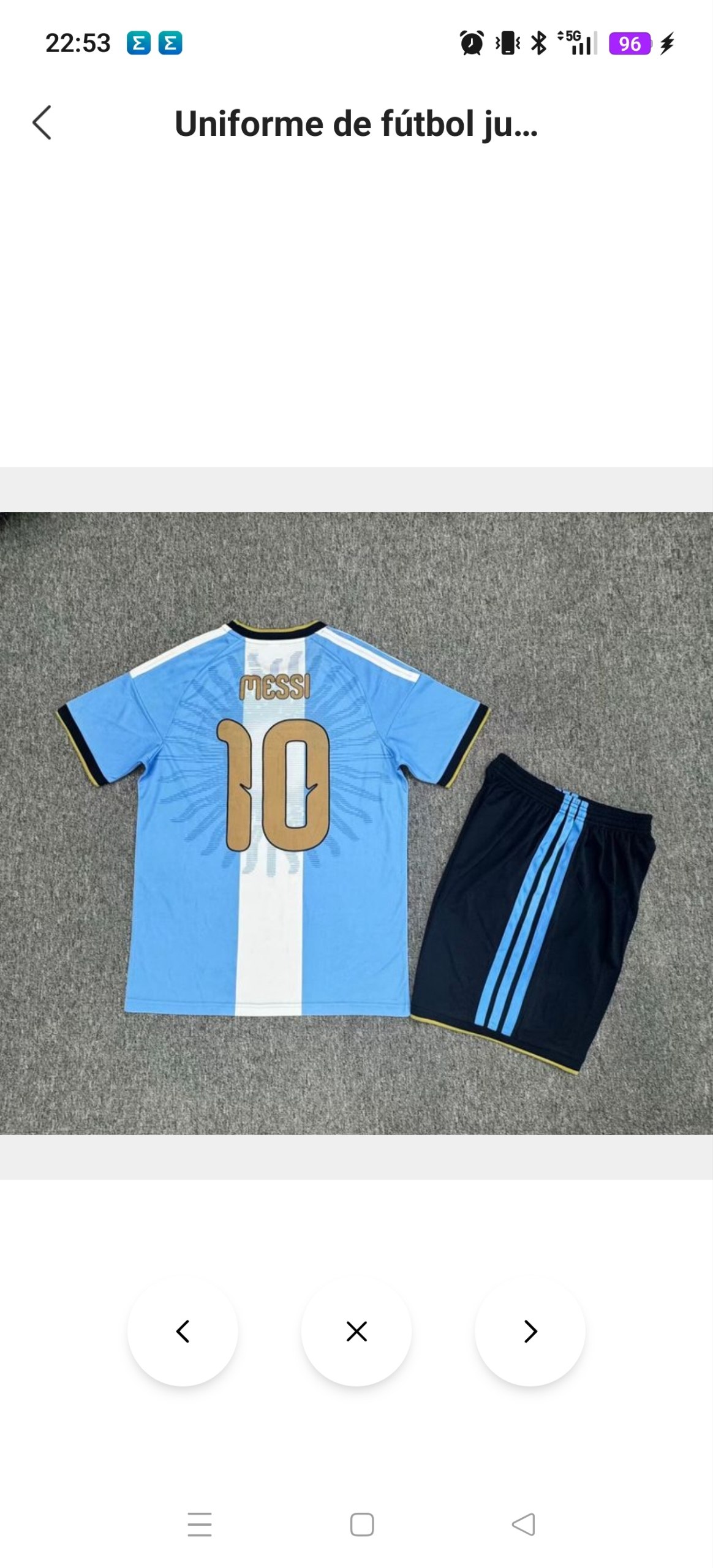 Equipación niños Messi 17.56€‼ ✨