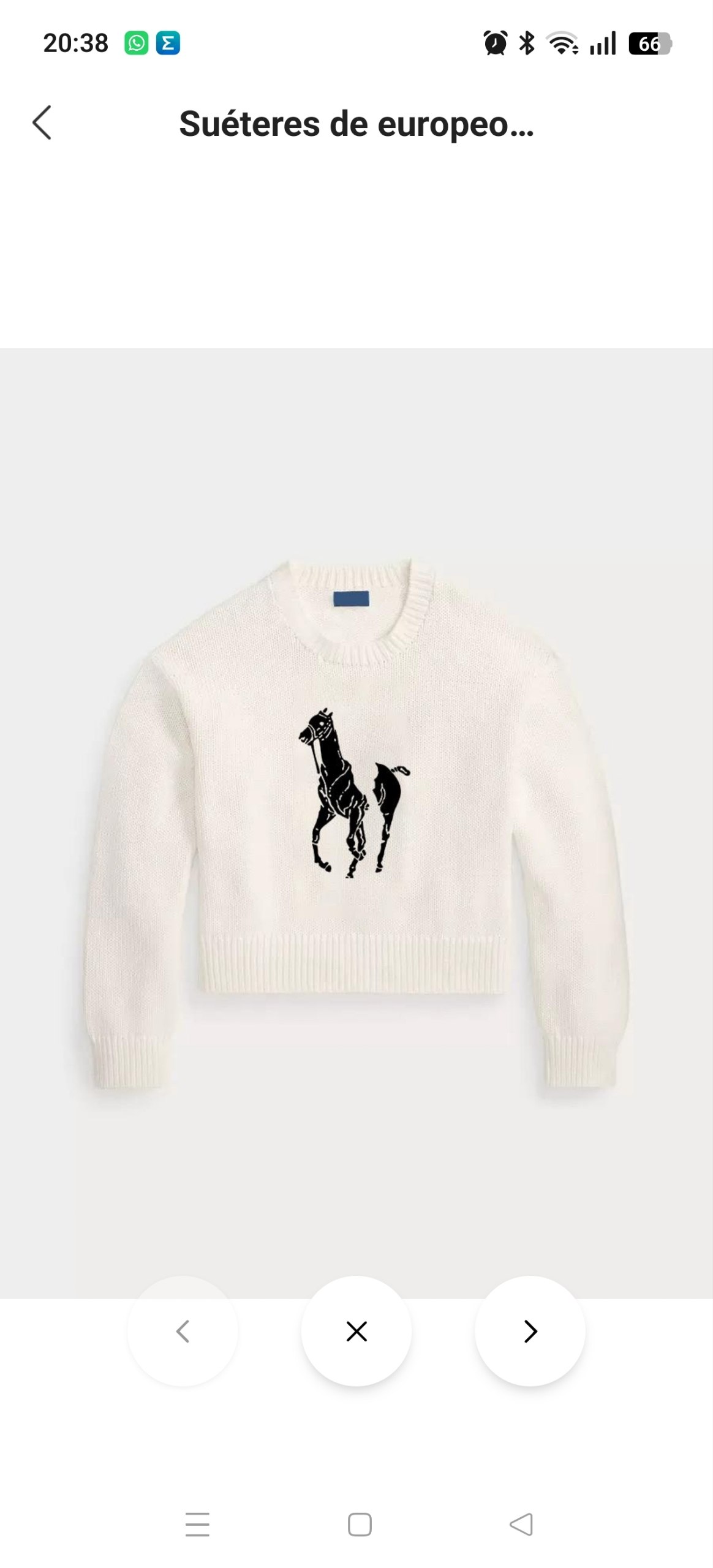 Suéter Ralph Lauren 31.39€‼ ✨