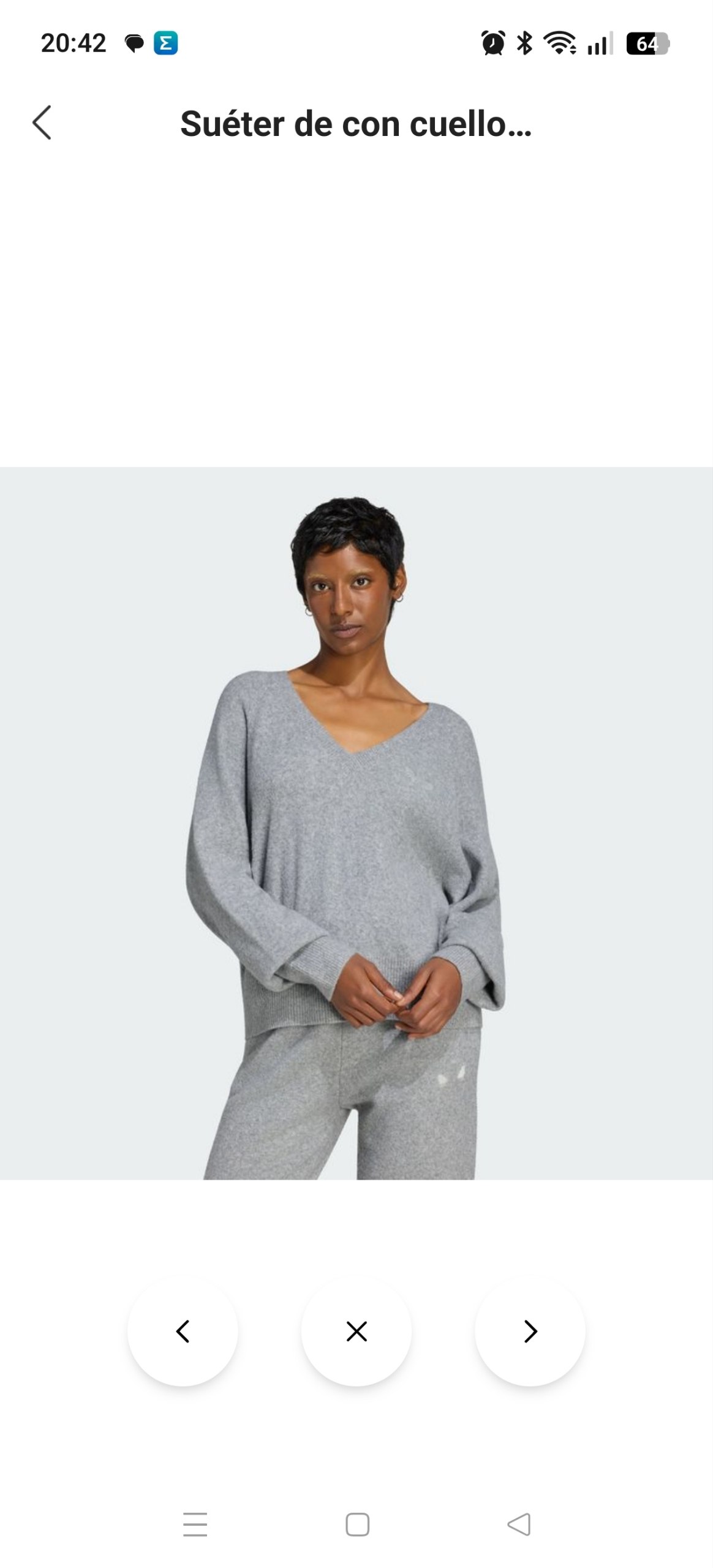 Suéter Adidas 18.04€‼ ✨