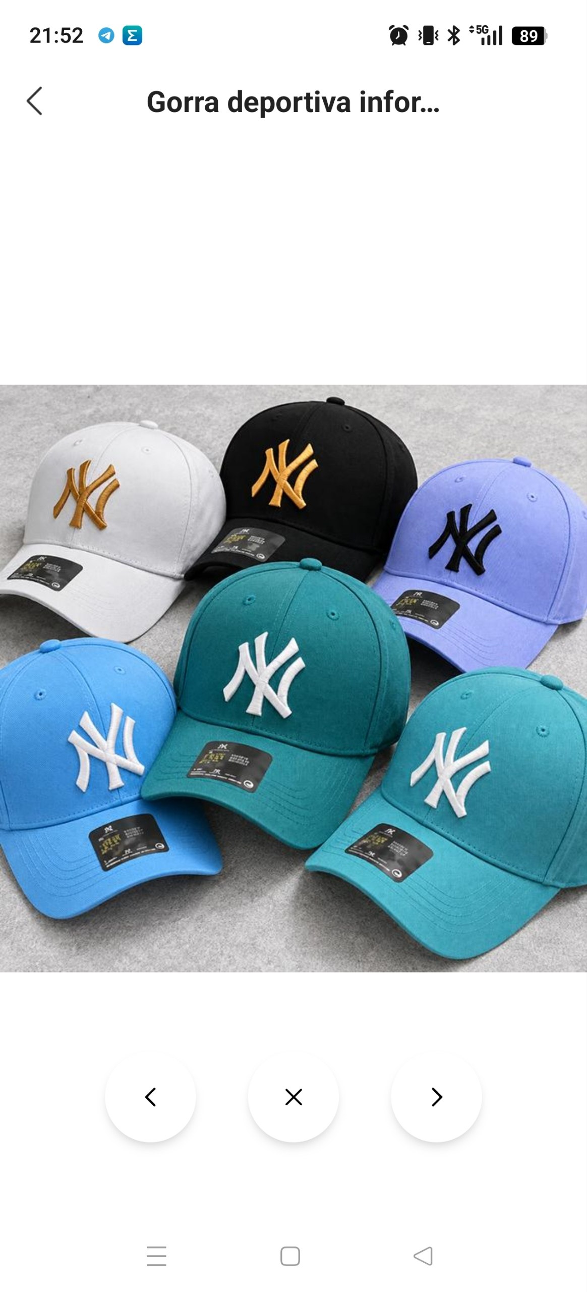Gorra MLB 9€‼ ✨