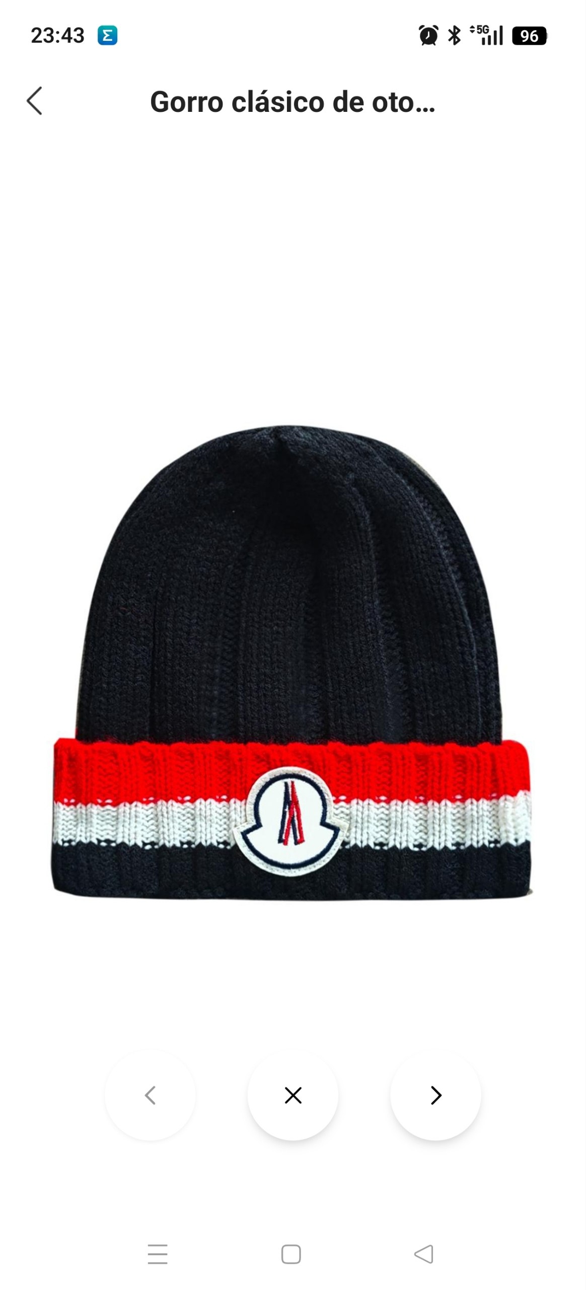 Gorro Moncler 8.97€‼ ✨