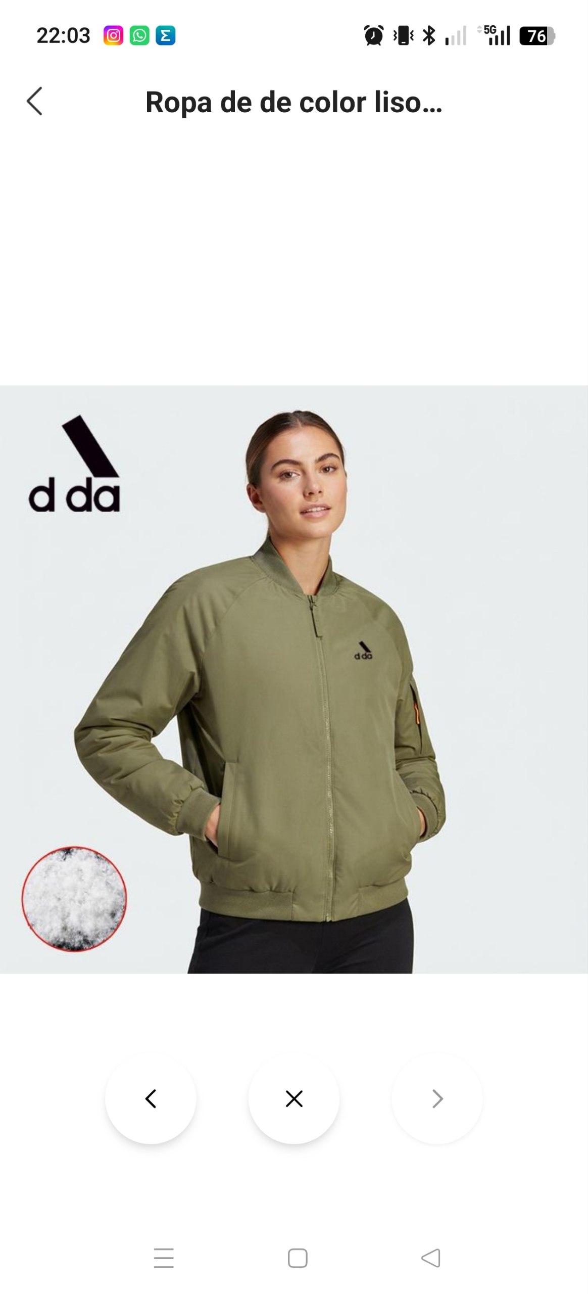 Bomber Adidas 43.89€‼ ✨