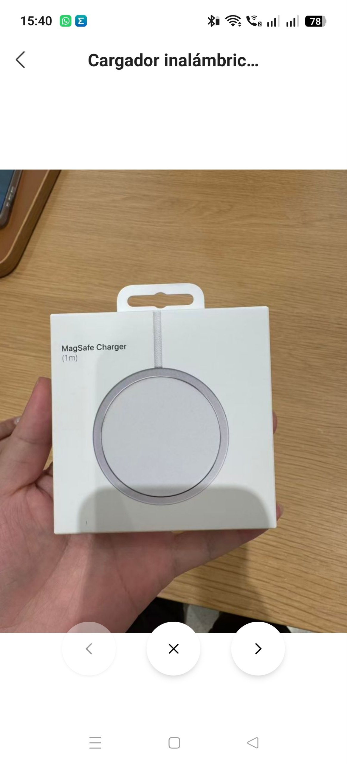 Cargador Magsafe 8.93€‼ ✨