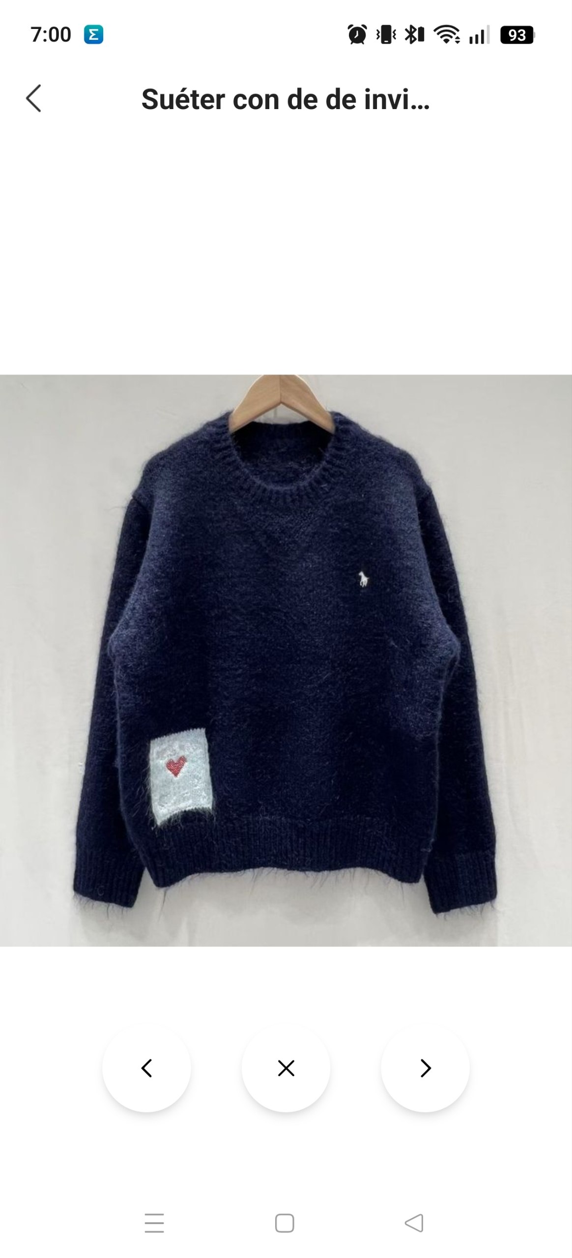 Suéter Ralph Lauren 21.74€‼ ✨