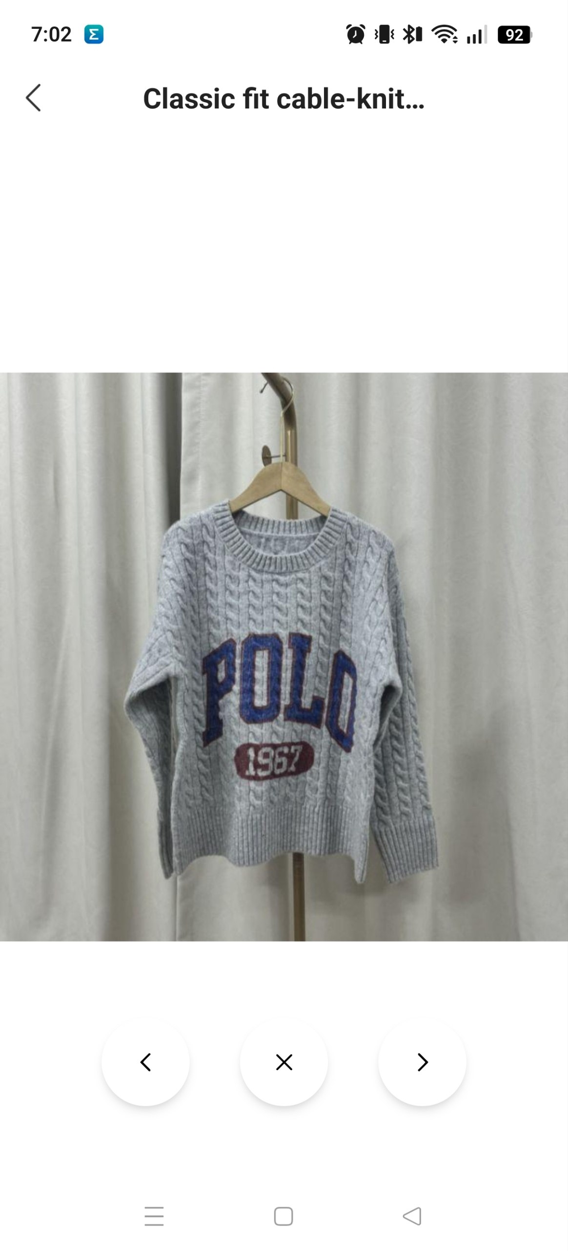 Suéter Ralph Lauren 22.23€‼ ✨