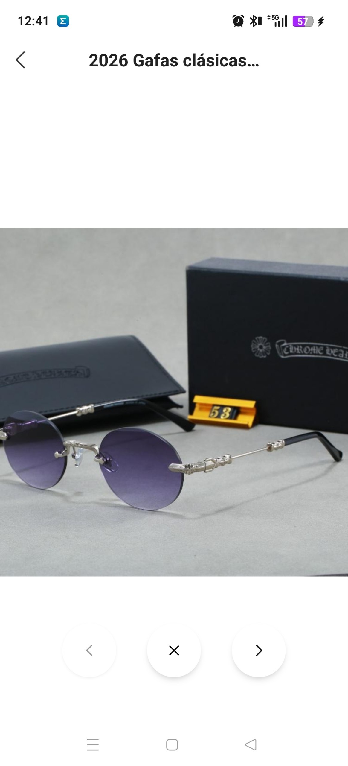 Gafas sol Chrome Hearts 21.18€‼ ✨