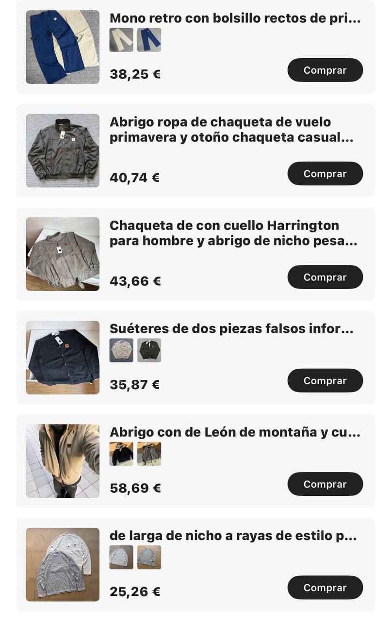 Ropa Carhartt ✨