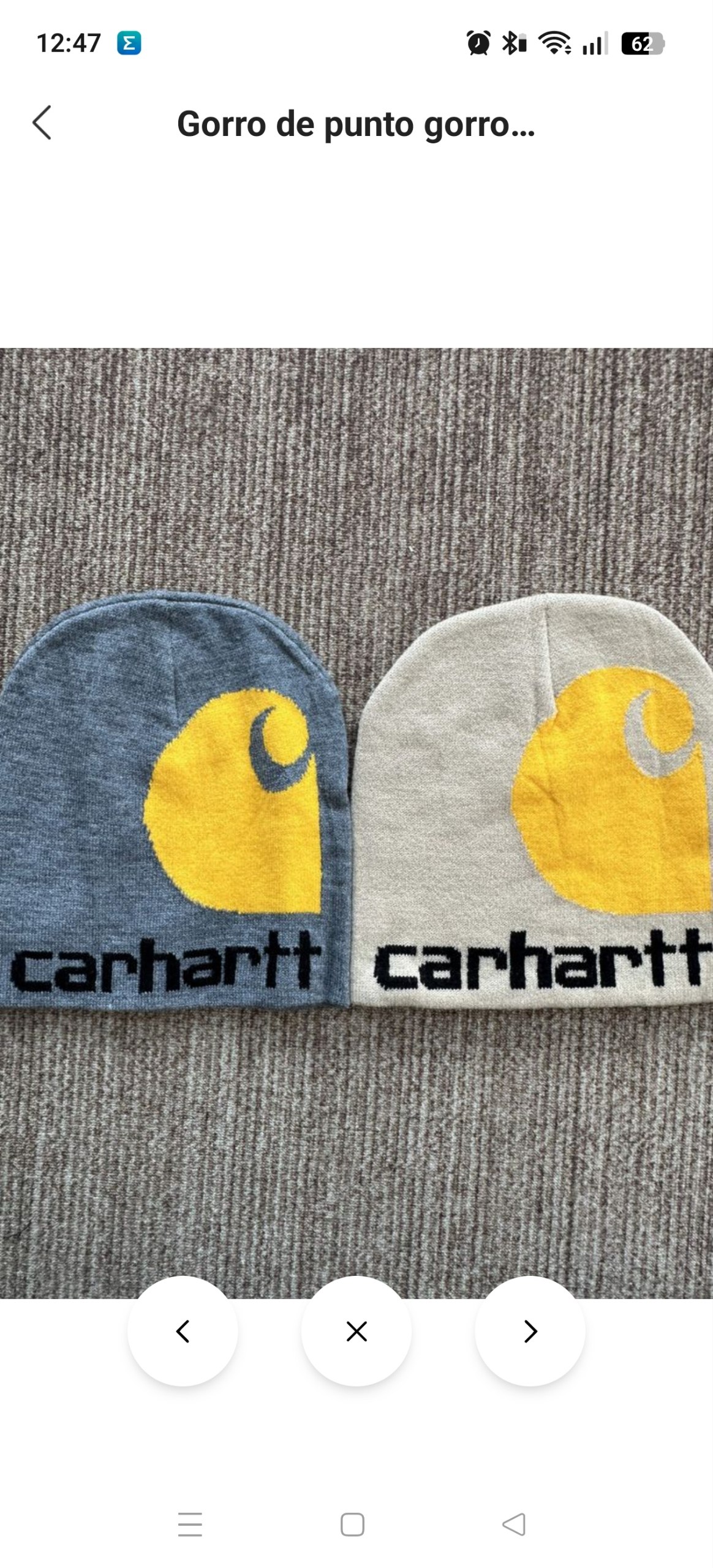 Gorro Carhartt 8.10€‼ ✨