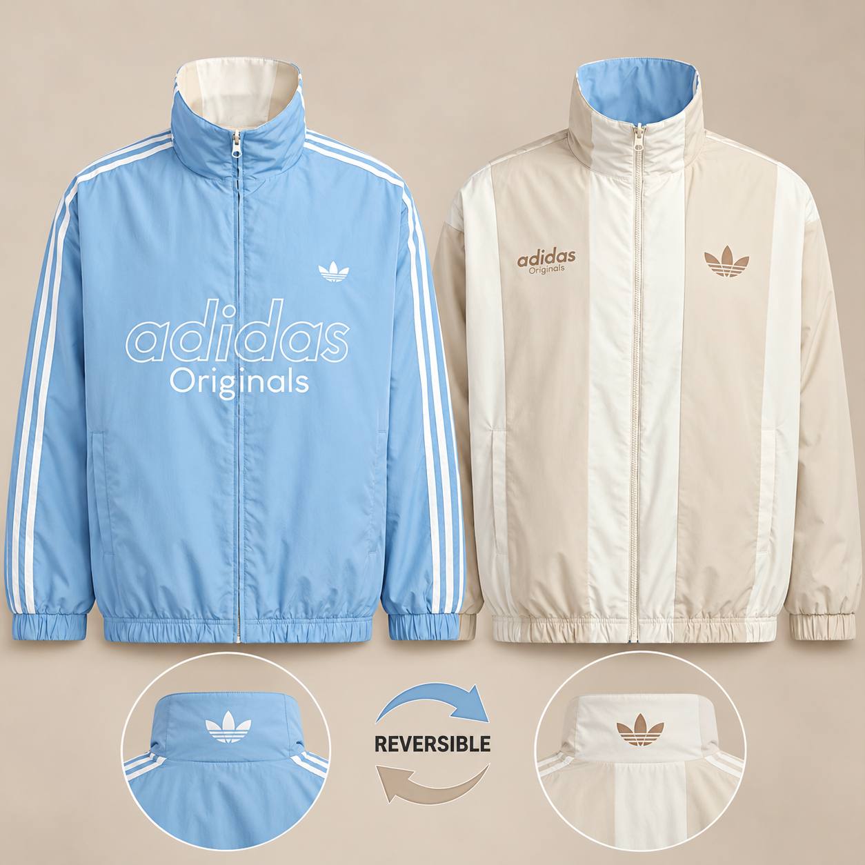 ADIDAS (reversible) —-> 50€ ✨