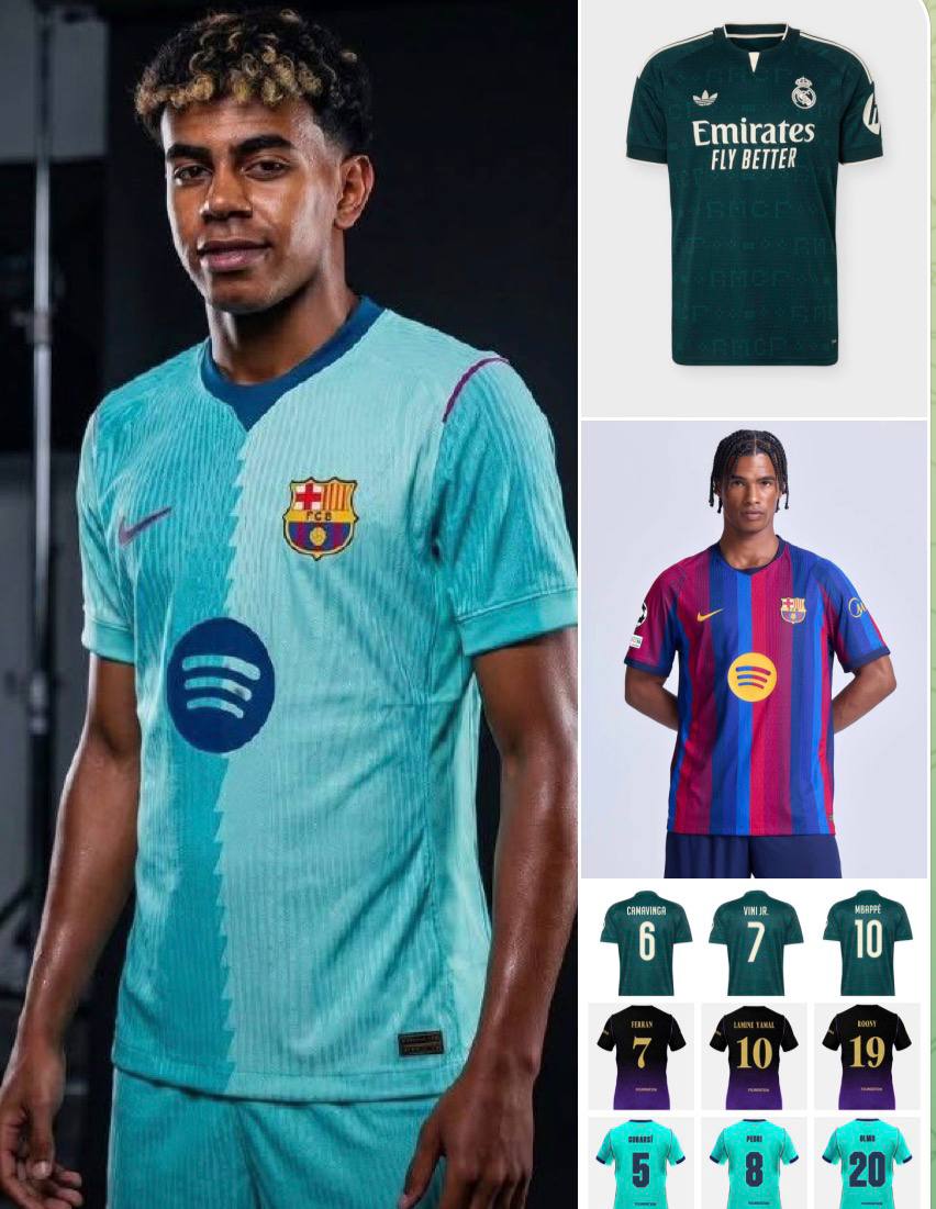 Equipaciones ⚽ ✨