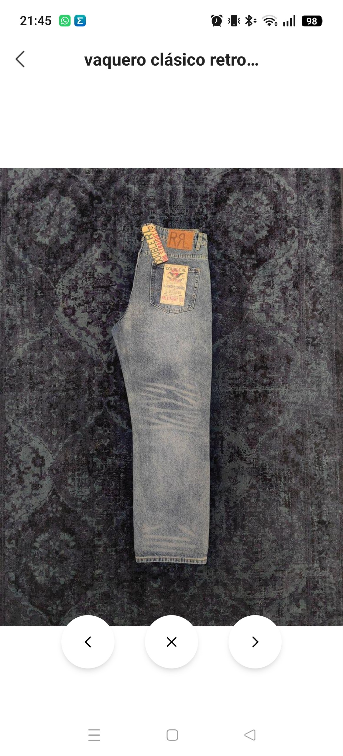 Vaquero Ralph Lauren 33.85€‼ ✨
