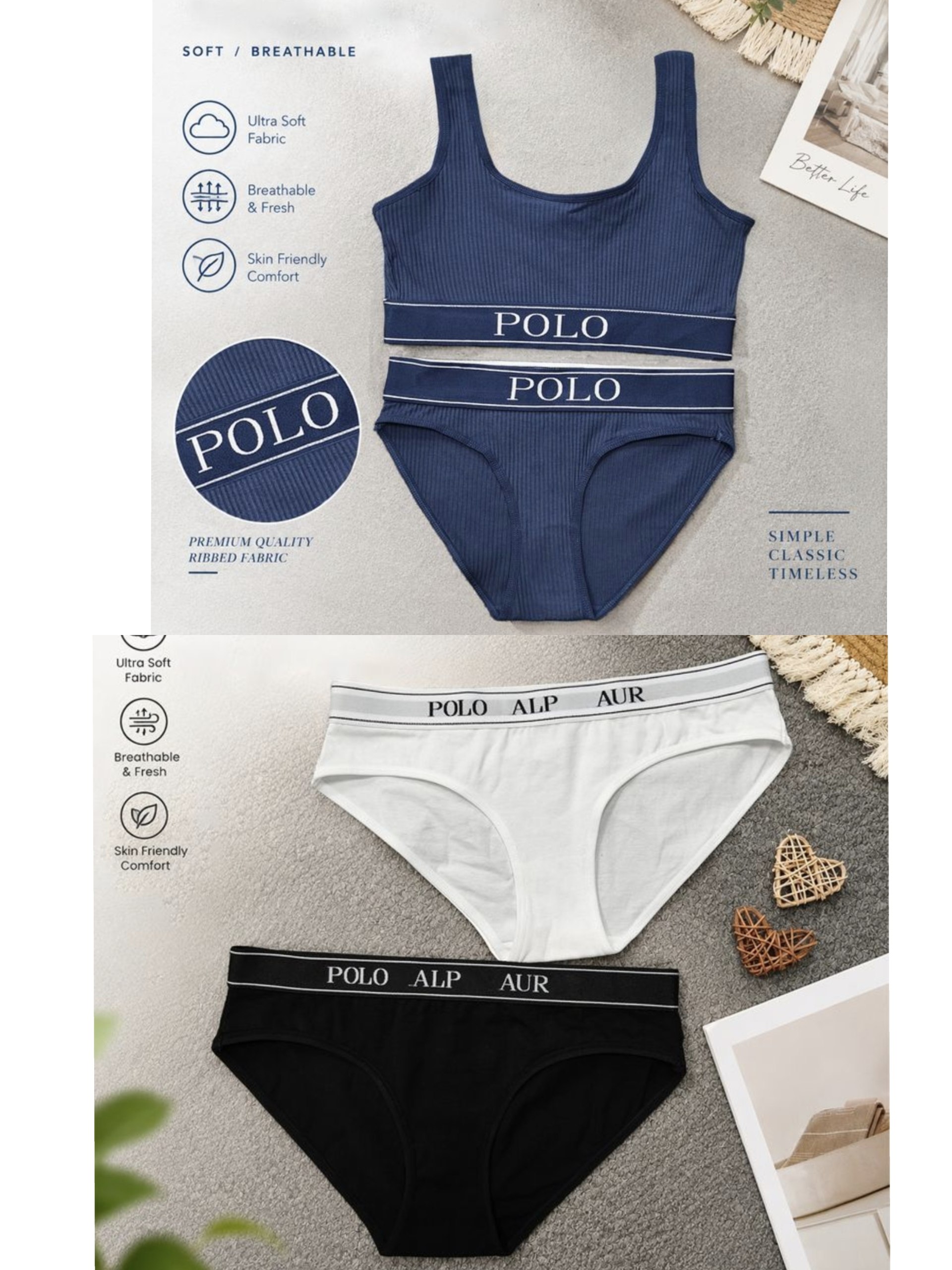 Ropa interior mujer Ralph Lauren desde 5.11€‼ ✨