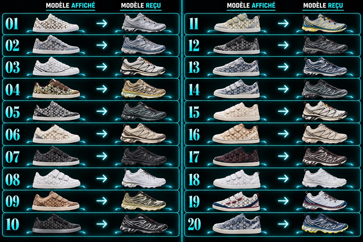 SALOMON XT-6 ( hidden links) ✨