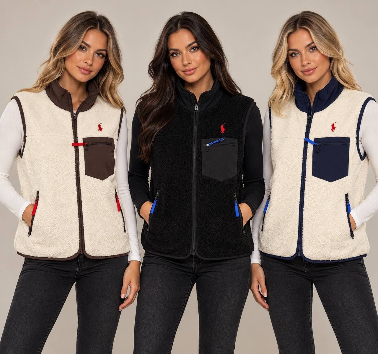Ralph Lauren Sherpa Gilets ✨