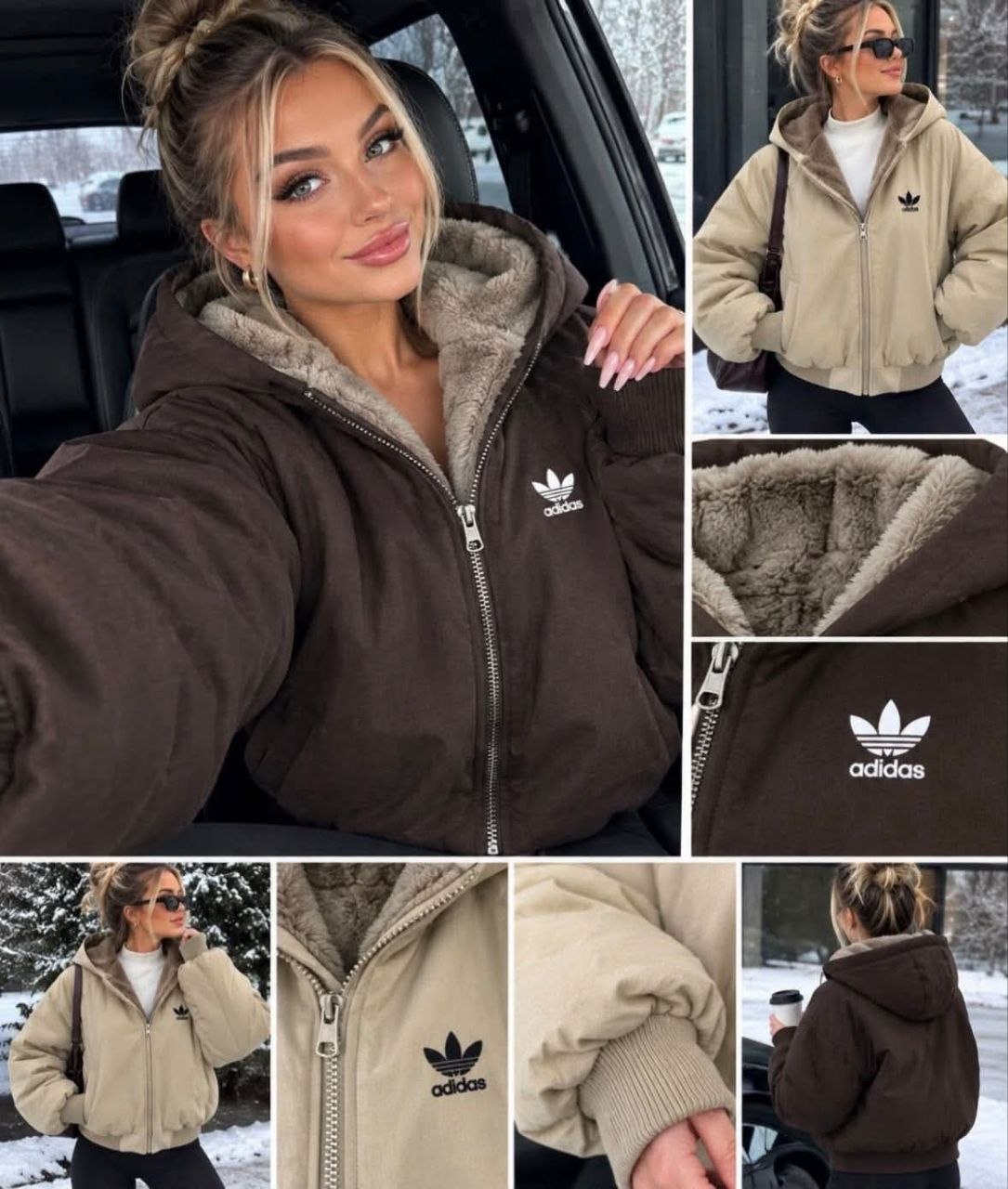 1. Adidas Stunning coat 👉 https://c.onlyaff.app/dE88DF